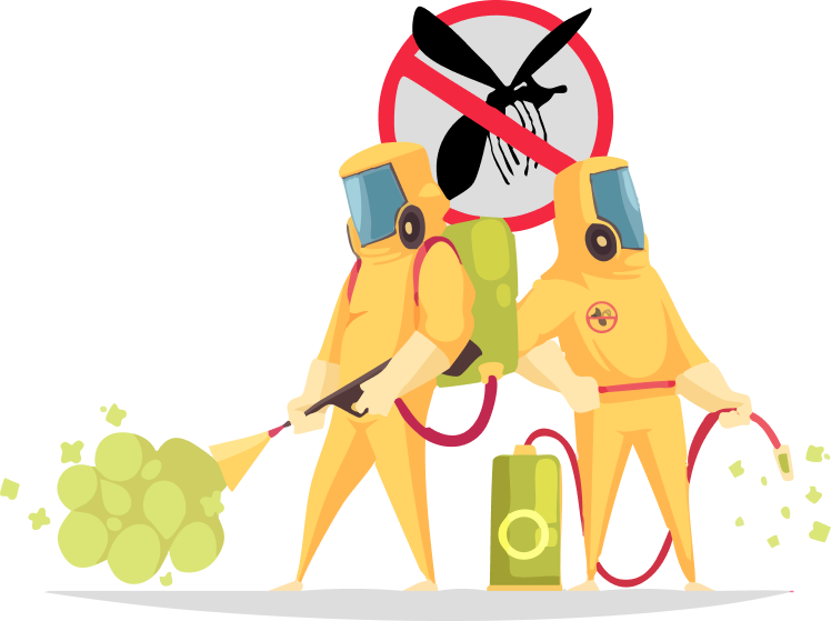 Effective mosquito control cartoon