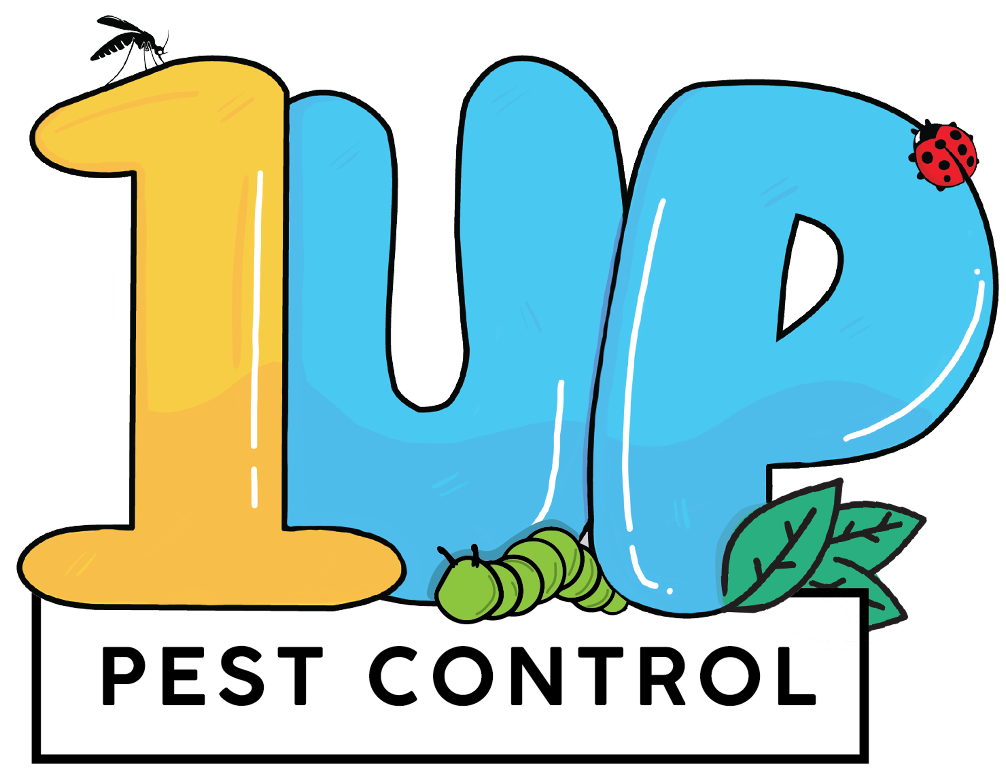 1UP Pest Control Logo
